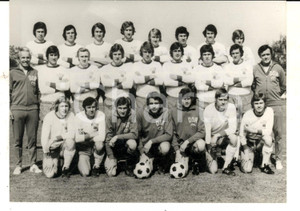 Fotografia d epoca originale 1974 MONDIALI CALCIO GERMANIA La squadra della GERMANIA EST Foto DANNEGGIATA 1
