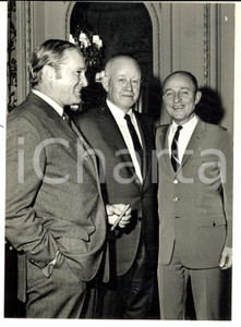 Fotografia d epoca originale 1968 CINEMA Patton, generale d acciaio Franklin SCHAFFNER con Omar BRADLEY 1