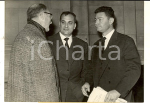 Fotografia d epoca originale 1960 ProcÃ¨s COMPLOT D ALGER Alain de SERIGNY Jean Claude PEREZ et DEMARQUET 1
