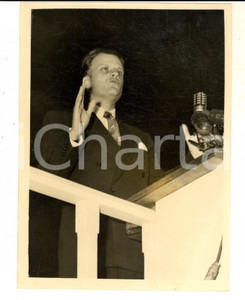 Fotografia d epoca originale 1954 LONDON HARRINGAY ARENA Evangelist Billy GRAHAM opens his GREATER CRUSADE 1