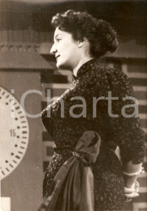 Fotografia d epoca originale 1956 LASCIA O RADDOPPIA Concorrente Anna RESTAGNO Foto 13x18 cm 1