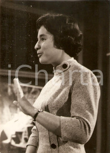 Fotografia d epoca originale 1957 LASCIA O RADDOPPIA Marina ASTROLAGO Concorrente Foto 13x18 cm 1
