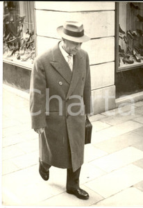 Fotografia d epoca originale 1963 ROMA Ritratto del prof. Paolo VENCHIERUTTI medico di papa Giovanni XXIII 1