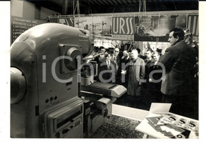 Fotografia d epoca originale 1964 GENOVA Inaugurazione della Mostra Industriale dell URSS Foto 18x13 cm 1