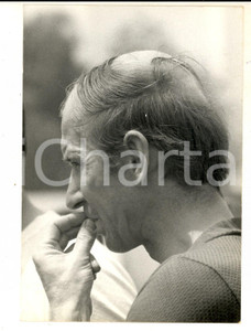 Fotografia d epoca originale 1970 MESSICO MONDIALI CALCIO Ritratto di Bobby CHARLTON pensieroso Foto 14x18 1