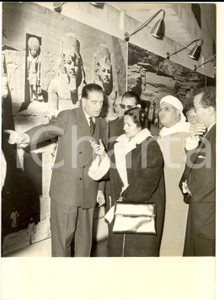 Fotografia d epoca originale 1960 PARIS Principessa Lalla Aicha del Marocco in visita alla sede UNESCO Foto 1