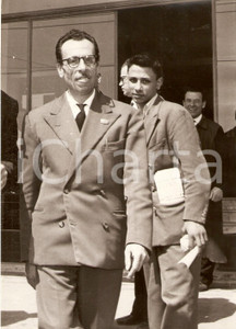 Fotografia d epoca originale 1960 NAPOLI Vincenzo FORMICOLA vincitore del TOTOCALCIO Foto 13x18 cm 1
