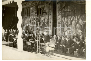 Fotografia d epoca originale 1960 ca FRANCIA Riunione internazionale ministri europei Foto DA STUDIARE 1