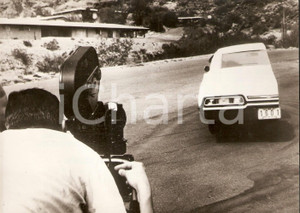 Fotografia d epoca originale 1968 PHOENIX USA Halfcut car shooting for commercials Foto 18x13 cm 1