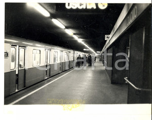 Fotografia d epoca originale 1964 MILANO ATM Metropolitana M1  La nuova stazione DUOMO Foto 24x18 1