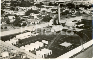 Fotografia d epoca originale 1958 UK Landscape of American Aircraft Company typical field layout Photo 1