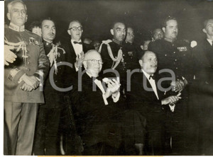 Fotografia d epoca originale 1959 PAKISTAN Dwight EISENHOWER con Ayub KHAN durante il gala in suo onore Foto 1