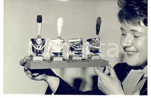 Fotografia d epoca originale 1961 PARIS MUSEE DE LA MARINE Exposition miniatures historiques Photo 18x12 cm 1