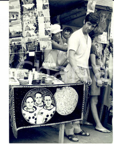 Fotografia d epoca originale 1971 PISA Tappeto astronauti David SCOTT Alfred WORDEN James IRWIN al mercato 1