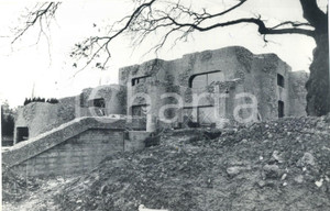 Fotografia d epoca originale 1973 COLOGNY Facciata della villa in costruzione di Vittorio Emanuele di Savoia 1