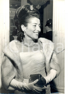 Fotografia d epoca originale 1965 MILANO TEATRO ALLA SCALA  La forza del destino  Principessa RASHEWSKY 1