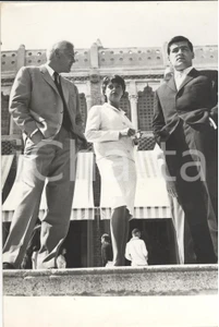 Fotografia d epoca originale 1958 VENEZIA  Das MÃ¤dchen Rosemarie  Peter Van EYCK Nadja TILLER Mario ADORF 1