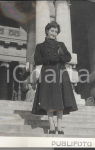 Fotografia d epoca originale 1953 ROMA TENNIS  Scandalo Hasse JEPPSON  Silvana LAZZARINO in tribunale Foto 1