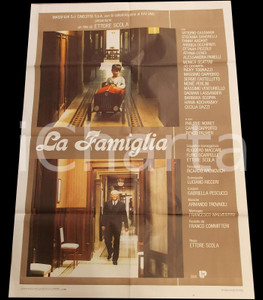 Materiale cinematografico d’epoca 1987 LA FAMIGLIA Vittorio GASSMAN Fanny ARDANT Ettore SCOLA Manifesto 100x140 1