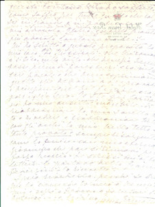 Autografo originale 1949 BUENOS AIRES Emma GRAMATICA sconvolta per morte Giorgio CINI Autografo 1
