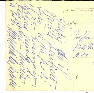 Autografo originale 1954 MILANO Soprano Margherita CAROSIO promette visita a Napoli  Autografo 1