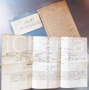 Documento originale, autentico 1898 PADOVA Elenco concorrenti a grazie dotali GENOVESE con albero genealogico 1