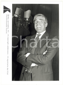 Fotografia d epoca originale 1997 ROMA Pier Ferdinando CASINI segretario del CCD Foto 17x24 cm 1