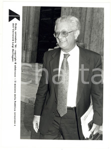1996 ROMA Luigi BERLINGUER ministro Pubblica Istruzione e Università *Foto 17x24