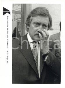 Fotografia d epoca originale 1996 ROMA Ritratto dell onorevole Diego MASI Fotografia 17x24 cm 1