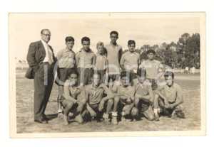 Fotografia d epoca originale 1955 CAALA ANGOLA Squadra juniores pronta alla sfida contro NOVA LISBOA Foto 1