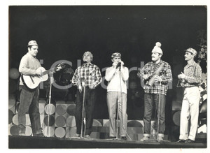 Fotografia d epoca originale 1969 TELEVISÃƒO PORTUGAL  ZIPZIP  Gruppo Os Cabindas Foto 18x13 cm 1