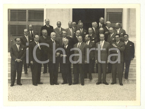 Fotografia d epoca originale 1957 LISBONA ReuniÃ£o do XXXV ano do Curso de Engenharia Foto 24x18 cm 1