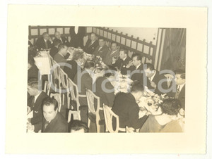 Fotografia d epoca originale 1960 LISBOA Pranzo di compleanno per J. RAMA   Foto VINTAGE 24x18 cm 1