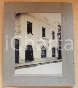 Fotografia d epoca originale 1910 ca LIMA PERÙ Architettura coloniale  Edificio storico Foto PONZETTI 25x30 1
