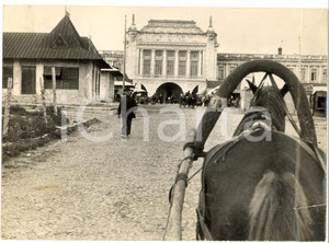 Fotografia d epoca originale 1942 NOVOROSSIJSK URSS Un edificio del Partito Comunista  Foto DANNEGGIATA 1