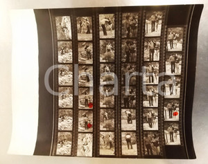 Fotografia d epoca originale 1970 ca s. l. COSTUME Tamara BARONI con il fidanzato in campagna FOTO 35 provini 1