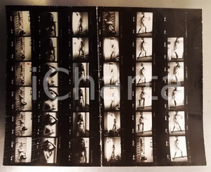 Fotografia d epoca originale 1970 ca EROTICA VINTAGE Tamara BARONI in topless Foto 35 provini DANNEGGIATA 1