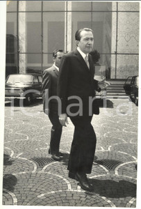 Fotografia d epoca originale 1969 ROMA XI Congresso Nazionale DC  Arrivo di Giulio ANDREOTTI Foto 20x30 cm 1