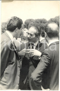 Fotografia d epoca originale 1969 ROMA XI Congresso DEMOCRAZIA CRISTIANA  Emilio COLOMBO Foto 20x30 1