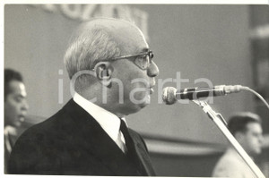 Fotografia d epoca originale 1969 ROMA XI Congresso DEMOCRAZIA CRISTIANA Discorso di Amintore FANFANI Foto 1