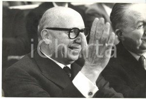 Fotografia d epoca originale 1969 ROMA XI Congresso DEMOCRAZIA CRISTIANA  Ritratto di Mario SCELBA Foto 1