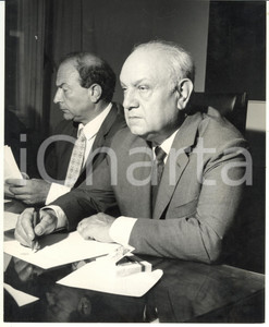 Fotografia d epoca originale 1965 ca ROMA Congresso PARTITO SOCIALISTA ITALIANO  Francesco DE MARTINO Foto 1