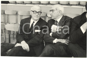 Fotografia d epoca originale 1969 ROMA Luigi GUI all XI Congresso della DEMOCRAZIA CRISTIANA Foto 30x20 1