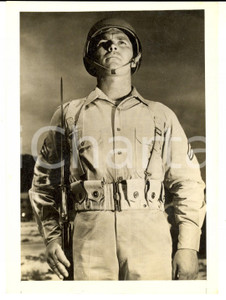 Fotografia d epoca originale 1941 WASHINGTON US ARMY French L. VINEYARD  Portrait Photo 13x18 cm 1