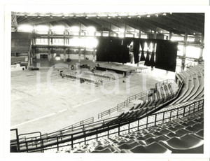 Fotografia d epoca originale 1995 GENOVA Allestimento dello stadio per un concerto Foto VINTAGE 24x18 cm 1