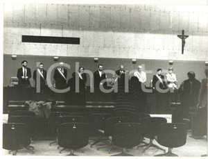 Fotografia d epoca originale 1994 GENOVA Processo al Palazzo di Giustizia Foto VINTAGE 24x18 cm 1