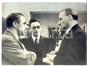Fotografia d epoca originale 1932 GINEVRA Conferenza sul disarmo  Il diplomatico Geoffrey KNOX Foto 1