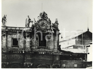 Fotografia d epoca originale 1963 CITTA  DEL VATICANO Fumata bianca per elezione papa PAOLO VI Foto 24x18 cm 1