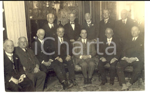 Fotografia d epoca originale 1930 ARGENTINA Ritratto di Miguel ROLLE in un club maschile Foto 14x9 cm 1