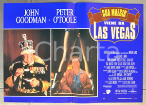 Materiale cinematografico d’epoca 1991 SUA MAESTÃ€ VIENE DA LAS VEGAS John GOODMAN Peter O TOOLE Fotobusta 66x46 cm 1